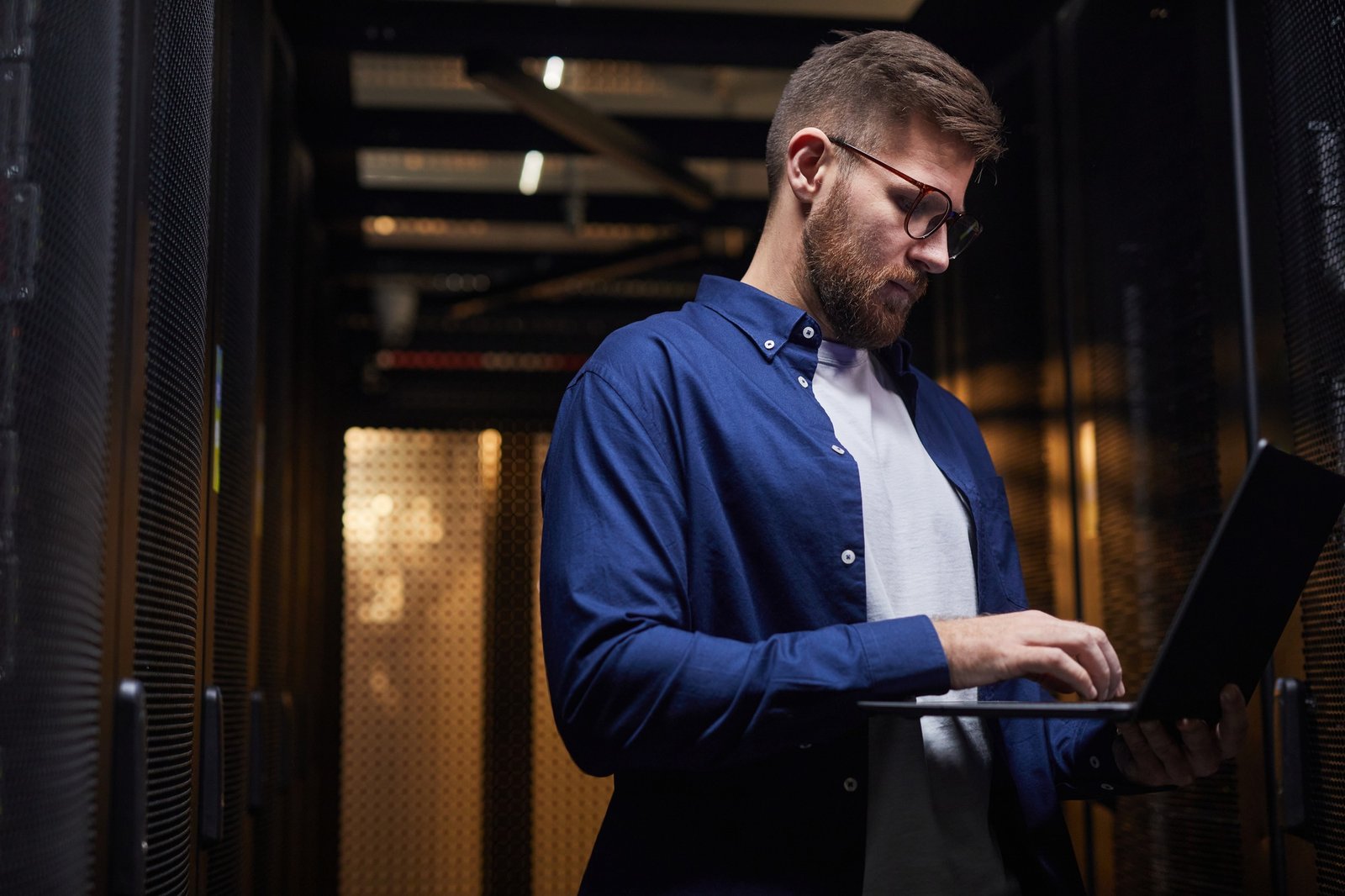 Managing Data Servers in a Secure Facility